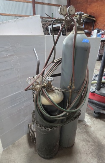 Torch Kit w/Cart- Owner States The Tanks are Owned