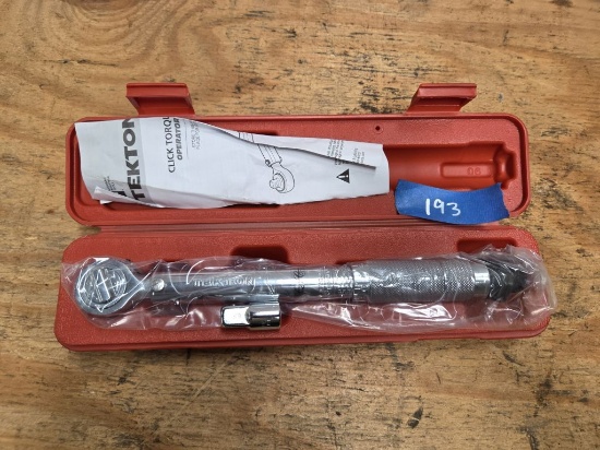 Tekton 3/8" Torque Wrench-