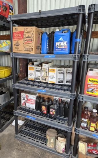 5 Tiered Plastic Shelf - Contents Not Included