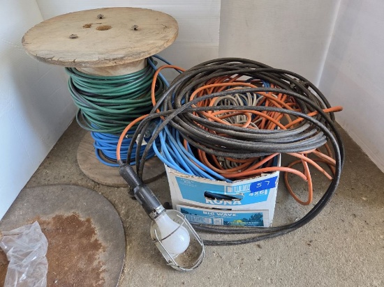 Large Group od Extension Cords-Trouble Lights