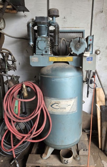 Claire 7.5hp 2 Stage Air Compressor-Model No K510822-30V4 w/Red hose