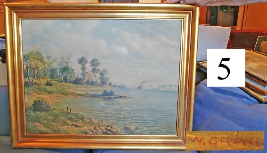 oil on canvas by Grau
