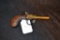 Unknown single barrel percussion cap pistol N/S Stamped E over L G in an oval