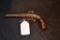 Unknown single barrel percussion cap pistol