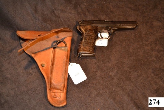 CZ Model 52 semi-automatic pistol 7.62 cal. S/N 17148