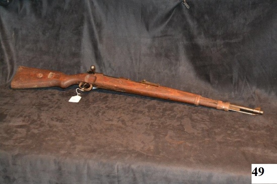 F.B. Radom 1939 Model WZ.29 bolt action rifle S/N: 3462 Stamped with 19/40; Imperial Eagle