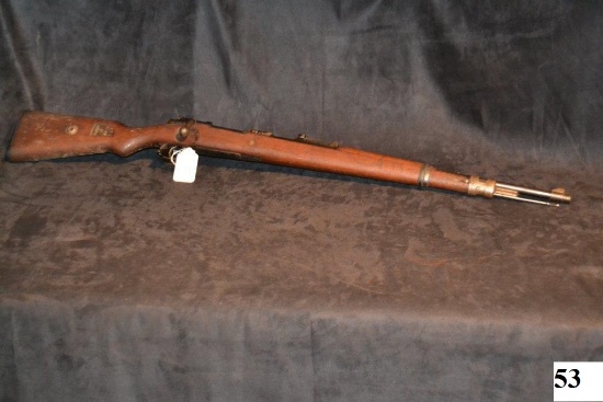 J.P. Saur and Sons Model 98 bolt action rifle S/N: 7656 Stamped with Weimar Eagle; S/147/K