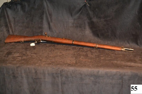 Spandau Mauser Model 71/84 bolt action rifle S/N: 2454