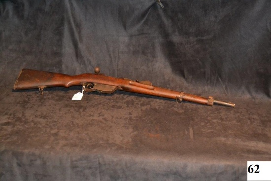 Steyr Mannlicher Model 1903 carbine bolt action rifle 6.5mm cal. S/N: 6009D