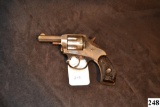 Harrington & Richardson The American Double Action 6 shot revolver believed to be .32 cal. N/S