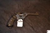 Webley & Scott Mark IV 6 shot break action revolver .38 cal. S/N: 48656 Stamped with Mark IV 38 145/