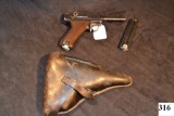 Mauser P.08 semi-automatic pistol 9mm cal. S/N: 2941 Stamped 1920 and 1918; grip is marked with S.Me