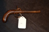 Unknown single barrel percussion cap pistol