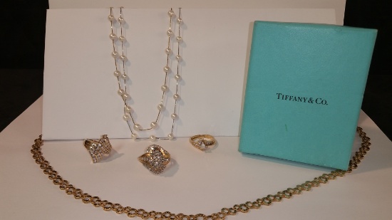 Estate Auction - Gold and Sterling Jewelry