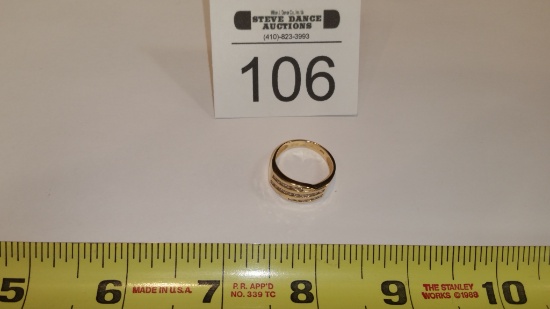 14K Yellow Gold Ring
