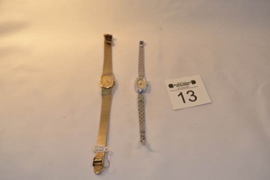 2 10K Gold-Filled ladies watches Omega and Longines