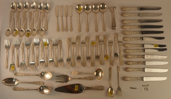 Gold & Silver Jewelry, Flatware & Coins
