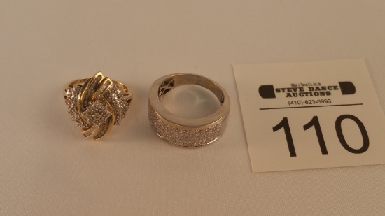 2 - 10k Gold Rings