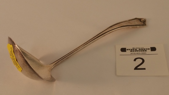 5.5" Sterling Silver Ladle Monogramed "e"