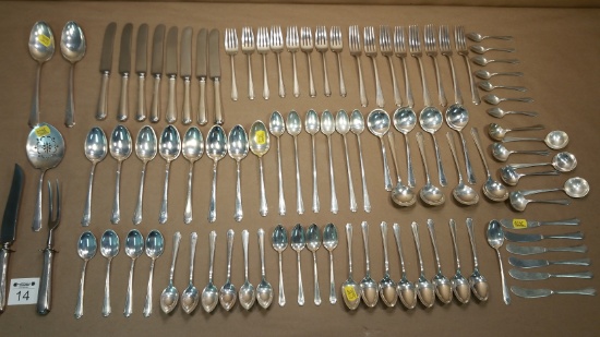 95 Piece Sterling Silver Flatware Set