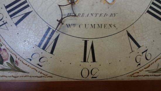 Wm. Cummens Grandfather Clock