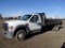 2008 Ford F450XL Super Duty Flatbed Truck, Powerstroke V8 Diesel, Automatic, 14' Steel Bed,