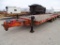 1996 DYNAWELD Tri-Axle Equipment Trailer, Dually, 24' Length, 102in Wide, 5' Dovetail, Fold Down