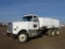 1988 Volvo T/A Water Truck, Cummins NTC400 Diesel, 13-Speed Transmission, Spring Suspension, 4000