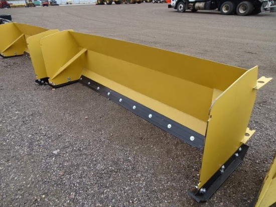 KT Unused 116in Heavy Duty Snow Pusher To Fit Skid Steer Loader