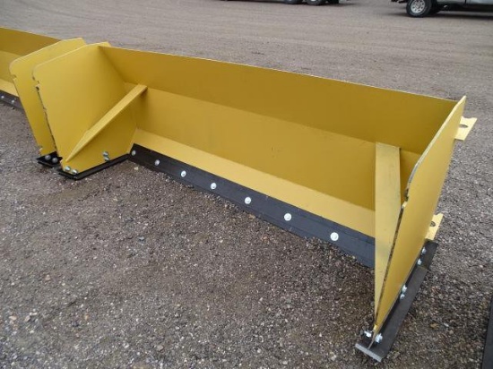 KT Unused 93in Heavy Duty Snow Pusher To Fit Skid Steer Loader