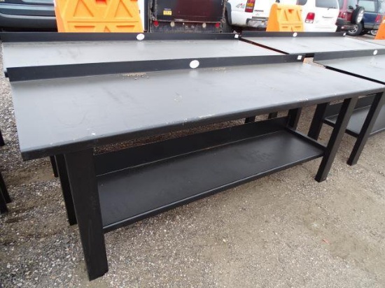 KT Unused 29in x 90in Steel Work Bench