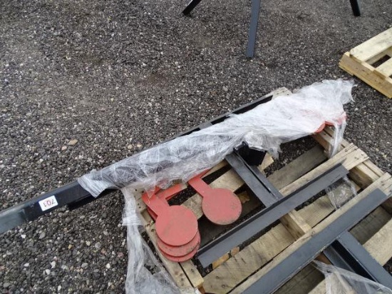 Unused Dueling Tree Shooting Target, AR500 3/8in Steel
