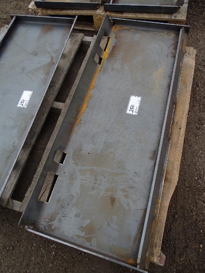 Unused Skid Steer Adaptor Plate
