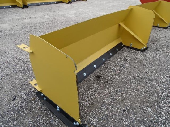 KT Unused 93in Heavy Duty Snow Pusher To Fit Skid Steer Loader