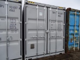 40' Steel Storage Container, High Cube, One Tripper