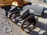 Bobcat 60in Hydraulic Grapple Attachment to Fit Skid Steer Loader