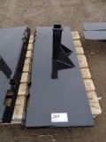 Unused Universal Quick Attach Plate To Fit Skid Steer Loader