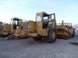 Caterpillar 637D Motor Scraper, Twin Engine, Push/ Pull, 33.25-35 Tires, Hour Meter Reads: 23,672,