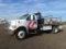 2004 FORD F750 XL S/A Super Duty Flatbed Truck, Caterpillar Diesel, Automatic, Double Reel Carrier,