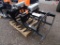 Tomahawk New 72in Grapple Attachment To Fit Skid Steer Loader, Double Cylinder
