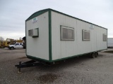 1997 MSI T/A Office Trailer, 10' x 32', Double Entry Door, Electrical, A/C, Ball Hitch (VIN:36K0230