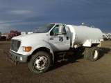 2003 FORD F650 XL Super Duty S/A Water Truck, Caterpillar Diesel, Automatic, Spring Suspension,