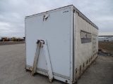 20' x 102in Van Body Rolloff Box, Hook Lift, Canvas Sides