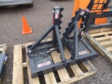 New Stout Tree & Post Puller Attachment To Fit Skid Steer Loader