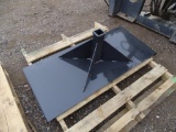 New Stout Receiver Hitch Plate To Fit Skid Steer Loader