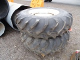 (2) Kelly Springfield 16.9-30 Tractor Tires w/ Rims, County Unit