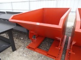 New KT 1.5-Cubic Yard Self Dumping Hopper, 4000 LB Capacity
