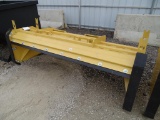 New KT 93in Heavy Duty Snow Pusher To Fit Skid Steer Loader