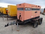 Multiquip Towable Generator, 60 KVA, 35 KW, 60HZ, 6-Cylinder Diesel, Ball Hitch, Not a Titled Unit