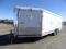 2003 INTERSTATE CARGO T/A Enclosed Snowmobile Trailer, 25 x 8', Fold Down Rear & Front Doors, Front